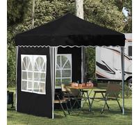 Pop-up Party Tent Anthracite 195x195x245cm Oxford Fabric Waterproof Quick Gazebo