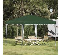 Pop-up Party Tent Green 288x288x245cm Oxford Fabric Waterproof UV Shelter Sturdy