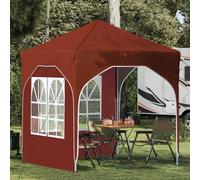 Pop-up Party Tent Terracotta 192x192x245cm 210D Oxford Silver Coated Pop-up 3lvl