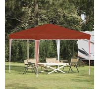 Pop-up Party Tent Terracotta 288x288x245cm Oxford Fabric Height Adjustable Quick