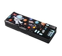 Pop Up Pencil Box - Kids Homework Stationary Box | Desk Stationery Case | Pencil Holder for School Students | Students Geometry Case for Pens, Erasers, Rulers and School Home Use Accessory
