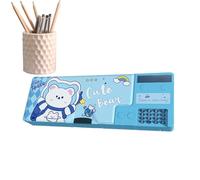 Pop Up Pencil Case with Calculator, Pop Up Pencil Case for Kids - Multifunction Pen Case - Pop Up Pencil Box for School Supplies, Pencil Holder for Kids Co, Bear, Consulte la descripción, See