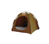 Pop-Up Pet Tent, Pop-Up Pet Tent Portable Hideaway for Cats & Small Dogs, Year-Round Comfort, Fully Washable Convenience (Coffee, One size)