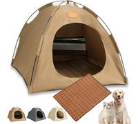 Pop-up Pet Tent, Waterproof Cat Cave, Foldable, Scratch-Resistant, Washable, Portable Indoor and Outdoor Pet Tent with Mesh Windows, Suitable for Small Animals
