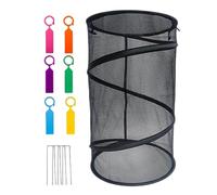 Pop-Up Plant Cover - Reusable Foldable Breathable Mesh Garden Protector | Includes 4 Ground Pegs And 6 Labels, Ideal For Vegetables, Fruits, Flowers, Patio, Garden, Courtyard, Farm