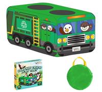 Pop-Up Play Tent Foldable Kids Play Tent Spacious Space Indoor & Outdoor Playhouse Vehicle Toys Great Gift for Boys Girls Holiday Birthday Gift Pop-Up Kids