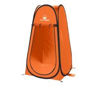 Pop Up Pod - Privacy Shower Tent, Dressing Room, or Portable Toilet Stall with Carry Bag for Camping, Beach, or Tailgate by Wakeman Outdoors (Orange)