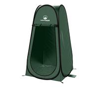 Pop Up Pod - Privacy Shower Tent, Wardrobe or Portable Toilet Stall with Carry Bag for Camping, Beach or Tailgate by Wakeman Outdoors (Green)