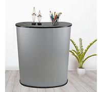 Pop Up Podium Portable Trade Show Table Reception Counter Exhibition Stand 40W×90L×90H cm Trade Show Salon Reception Desk Shop Counter Table Display