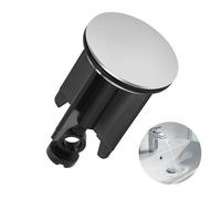 Pop Up Sink Plug Replacement, 40mm Universal Sink Plug Pop Up Plugs for Wash Basins Height Adjustable Bathroom Plugs Made Of Brass Rubber for Bathroom Kitchen All Standard Sinks