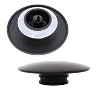 Pop-Up Sink Plug Replacement 66mm Matte Black, Brass Basin Waste Plug for Bathroom Vanity Sink, Push Button Drain Stopper with Copper Pin & Silicone Seal, Easy Fit, Anti-Leak, Anti-Rust