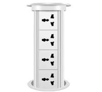 Pop-Up Socket Smart Electric Countertop Wireless Charging Kitchen Desk Lifting Socket Suitable for Home Office Desk