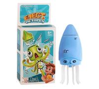 Pop-up Squid Pranks Toy for Kids Squid Game Interactive Eject Octopus Tentacle Pop Up Pirate Fun Desk Toy for Kids, Portable Cute Eject Squid Fluorescent Interactive Play Jokes Prank Gift for Boy Girl