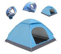 Pop Up Tent 2 Man, Waterproof Windproof Anti-UV Camping Tent, Instant Automatic Tent, Lightweight, for Beach, Outdoor, Traveling, Hiking, Camping, Fishing