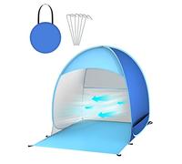 Pop Up Tent Beach Tent Portable Sun Shelters for Kids 2-3 Person, UV 50+ Protection Automatic Instant Baby Tent Outdoor Camping Tent for Family Beach, Picnic, Garden (Blue)