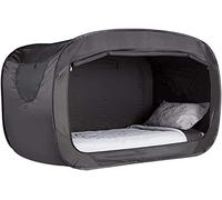 Pop Up Tent Bed Sleep Pod for Adults And Kids,Breathable Net Tent Indoor Outdoor Office Canopy Privacy Camp Tent Bed,Black