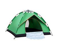 Pop-Up Tents Water-resistant & UV Protection Automatic Hydraulic Tents 3-4 Person Family Camping Tents Perfect for Beach Outdoor traveling hiking camping hunting fishing etc,A