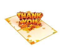 Pop Up Thanksgiving Card Paper Harvest Greeting Autumn Halloween Family Celebration Greeting Envelopes Thanksgiving Pop Up