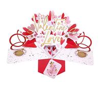 Pop Up To My Valentine With Love Valentine's Day Greeting Card 3D Pop Up Cards VPOP055