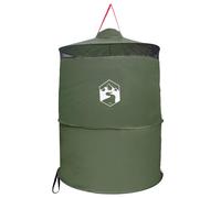 vidaXL Pop Up Toilet Tent with Hanging Rope, Green, 97 x 126 cm, Modern Pop-Up Tree Hut, Lightweight Outdoor Protection, Quick to Assemble, Weatherproof! Privacy Included