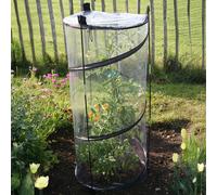 Pop Up Tomato Cloche with External Supports - Clear