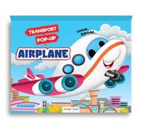 Pop-up Transport - Airplane - Gorgeously Illustrated Pop-up Book For Children