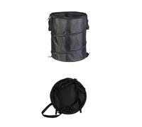 Pop-up Trash Can, Portable Camping Folding Garden Garbage Bag with Soft Close Quiet Lid for Outdoor Use, Ideal for Leaf Collection and Gardening Cleanup