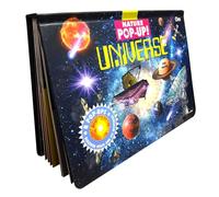 Pop Up Universe Book for Kids: Adventures in the Universe Explore Stars, Planets, Galaxies