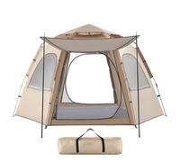 pop ups Camping Tent - Waterproof Automatic Dome Tent For 5-8 Person | Portable Breathable Camp Tents, Instant Tents Easy Setup For Hiking Mountaineering Outdoor Camping Beach Travel And Others