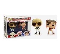 POP! Vinyl 2-Pack: Capcom vs. Marvel: Captain Marvel vs Chun-Li (Player 2) (Exc)