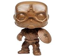 Pop Vinyl Captain America Wood Deco Figure - Entertainment Earth Exclusive