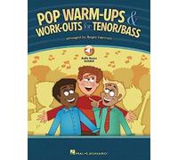 Pop Warm-Ups and Work-Outs for Tenor/Bass. Vocal Book And Audio-Online: Arranged by Roger Emerson Includes Downloadable Audio