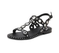 Pop Wo Sandal - female - ASH - Flat Sandals - Black - 6 UK - Shoes 6 UK