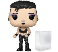 POP WWE: Rhea Ripley Funko Vinyl Figure (Bundled with Compatible Box Protector Case), Multicolor, 3.75 inches