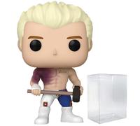 POP WWE: The American Nightmare - Cody Rhodes Funko Vinyl Figure (Bundled with Compatible Box Protector Case), Multicolor, 3.75 inches