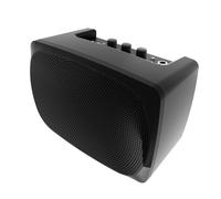 POP10A Mini Electric Guitar Amplifier, Portable Electric Amplifier, Small Amp for Guitars with Dual Channel and Auxiliary Jack and Battery Supported