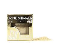 Popaball Drink Shimmer Gold No Added Flavour | 1 x 21 Grams | Prosecco, Gin, Mocktail & Cocktail Making Gifts | Gift Set Ideas for Her, Hampers & Hen Parties