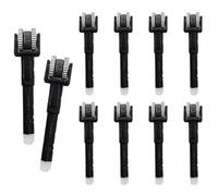 POPAPIE 10Pcs Lîghter Replacement Wheel Stem,Flint Barrel Friction Wheel Lighter,Lighter Barrél and Flint Refill,Standard Size Barrel Compatible with Clipper Lightérs Larger Size