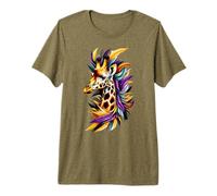 Popart Giraffe Lover Stuff Pop-Art Giraffe Premium T-Shirt