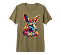 Popart Kangaroo Lover Stuff Pop-Art Kangaroo Premium T-Shirt