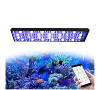 PopBloom H54/H75 WiFi Marine Aquarium LED Light, APP Control Saltwater Aquarium Light for Coral Reef Growing for SPS/LPS Growth Fish Tank Light (for 20"-29")