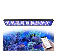PopBloom H54 WiFi Marine Aquarium LED Light, APP Control Saltwater Aquarium Light for Coral Reef Growing for SPS/LPS Growth Fish Tank Light (for 30"-40")