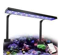 PopBloom H75 WiFi Led Aquarium Light, APP Smart Control Marine Aquarium LED Full Spectrum for Saltwater SPS/LPS Coral Fish Tanks