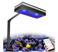 PopBloom RL180 WiFi Led Aquarium Light 180W, Smart-APP Control Marine Tank Lighting Full Spectrum for Saltwater SPS/LPS Coral Fish Tanks (RL180 with Arm Kit)