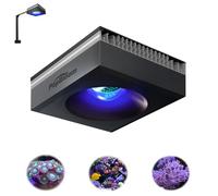 PopBloom RL90 LED Aquarium Light, Full Spectrum Aquarium Light for 16-24Inch Marine and Saltwater Tanks, Fish Tank Light with Wired Timer and Adjustable Brackets
