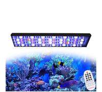 PopBloom S54 Marine Aquarium LED Light, Timer Control Saltwater Aquarium Light for 21"-29" Coral Reef Growing for SPS/LPS Growth Fish Tank Light (with Hang Kit)