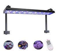 PopBloom Shannon75 Smart Reef LED Light Aquarium Tank Lamp for 36" 90cm Saltwater Coral Reef Growing Seawater Marine Aquarium Fish Tank (Remote Control, with Arm Kit)