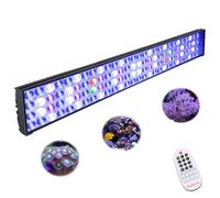 PopBloom Shannon75 Smart Reef LED Light Aquarium Tank Lamp for 36" 90cm Saltwater Coral Reef Growing Seawater Marine Aquarium Fish Tank (Remote Control, with Hang Kit)