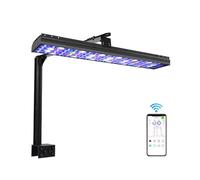 PopBloom Smart APP Control Marine LED Lighting Aquarium Fish Tank Light for Marine Reef Coral 40 60 90 120cm Fish Tank SPS LPS Soft Coral (60W (for 55-80cm Tank))