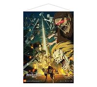 POPBUDDIES Attack on Titan: The Final Season wallscroll Paradis Island Vs Marley 50 x 70 cm